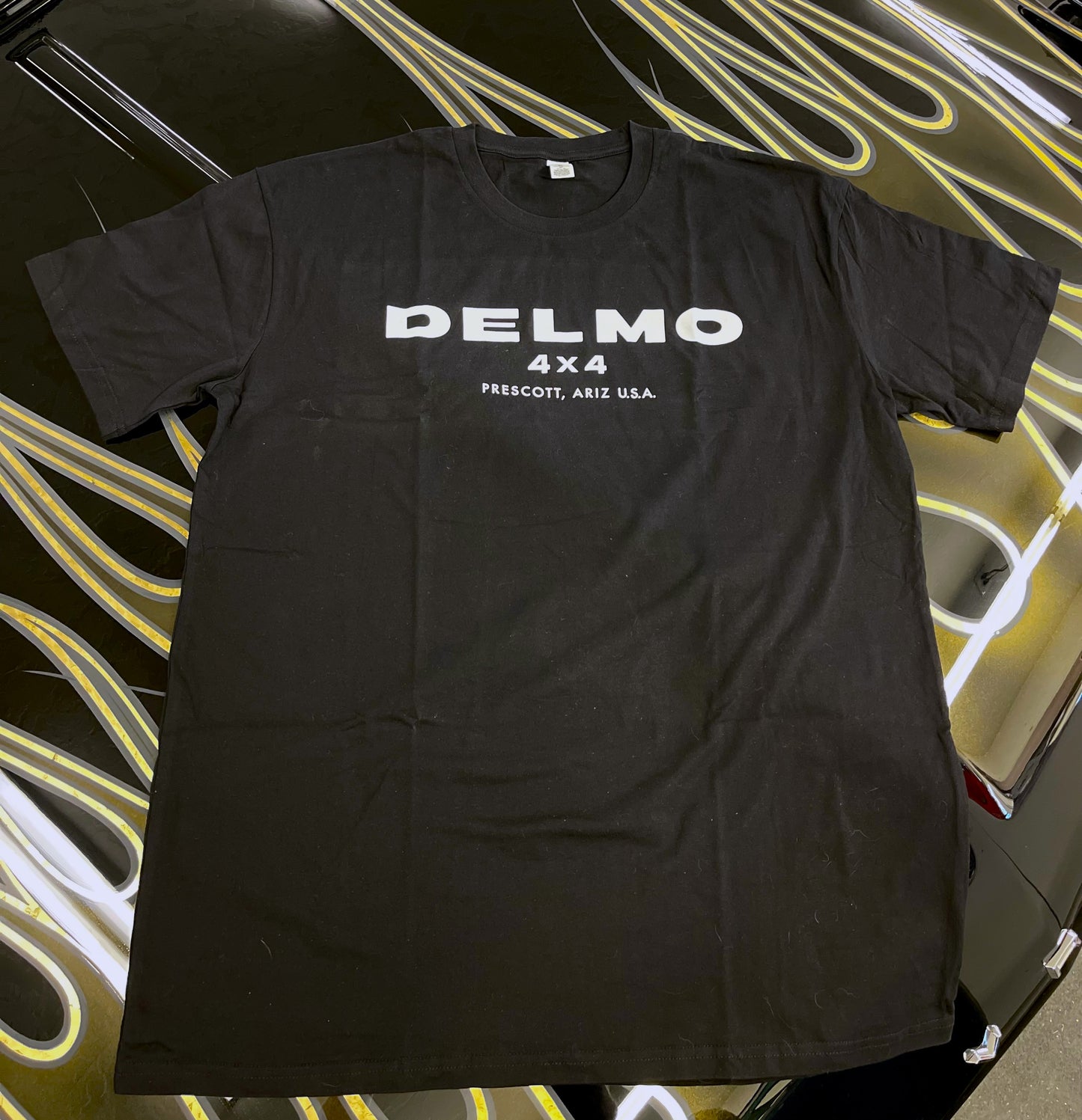 Delmo 4x4 Tee Black