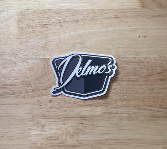 Delmo's Badge Sticker