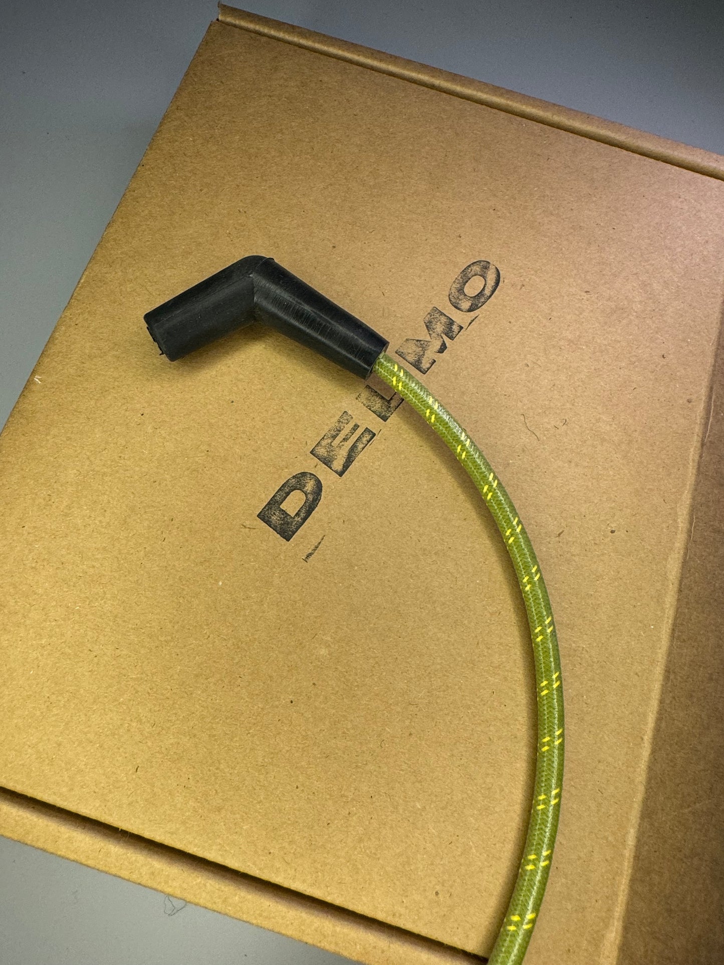 Delmo's Complete Coil Relocation Kit with Vintage Plug Wires