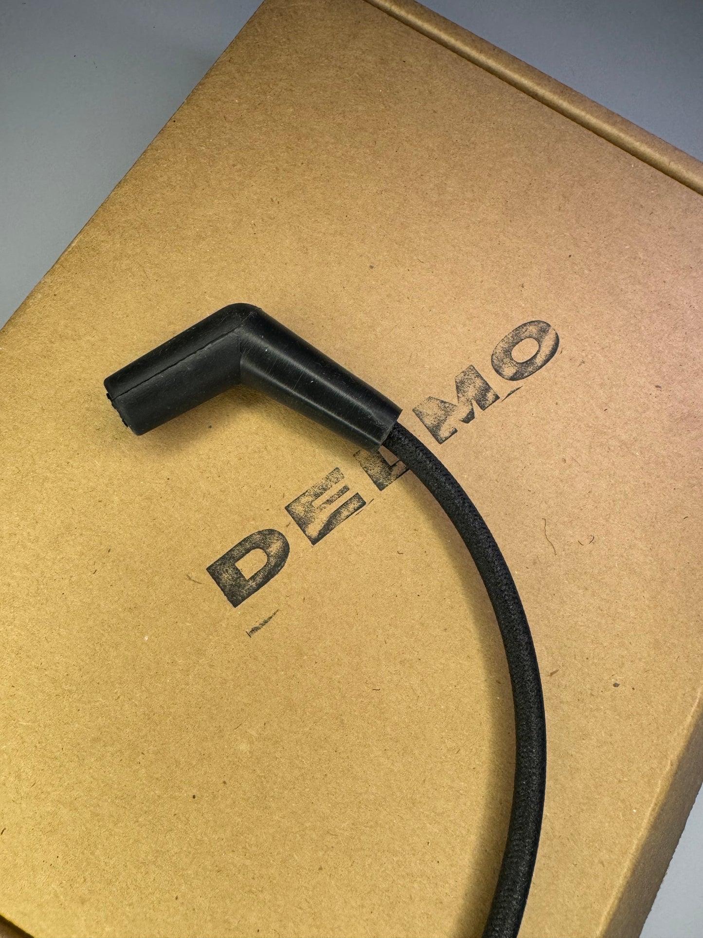 Delmo's Complete Coil Relocation Kit with Vintage Plug Wires