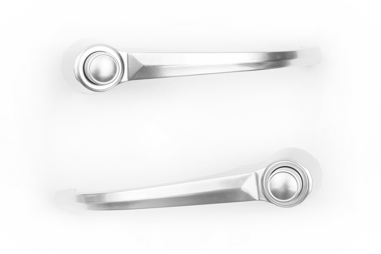 GM C-10 60-66 Aluminum Door Handles; Silver Anodize (pair)