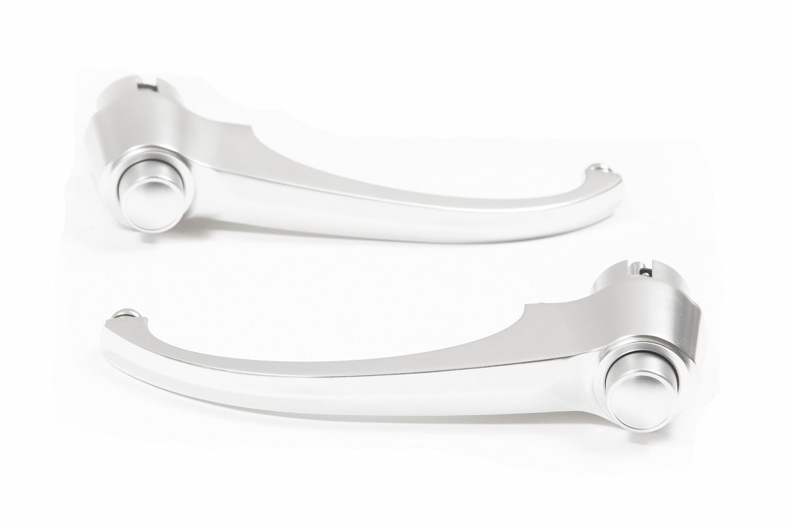 GM C-10 60-66 Aluminum Door Handles; Silver Anodize (pair)