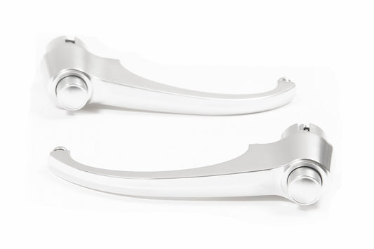 GM C-10 60-66 Aluminum Door Handles; Silver Anodize (pair)
