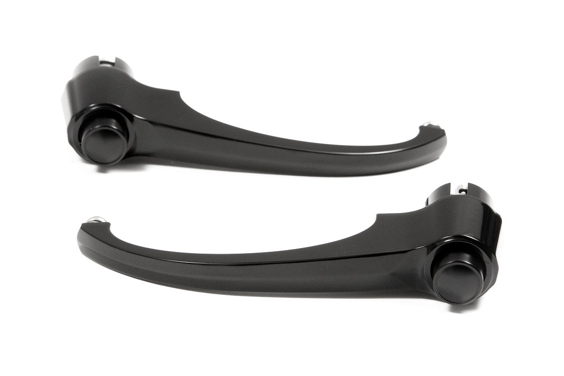 GM C-10 60-66 Aluminum Door Handles; Black Anodize (pair)