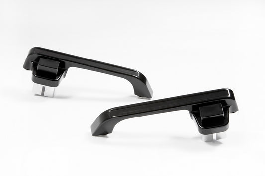 GM C-10 73-87 Aluminum Door Handles; Black Anodized (pair)