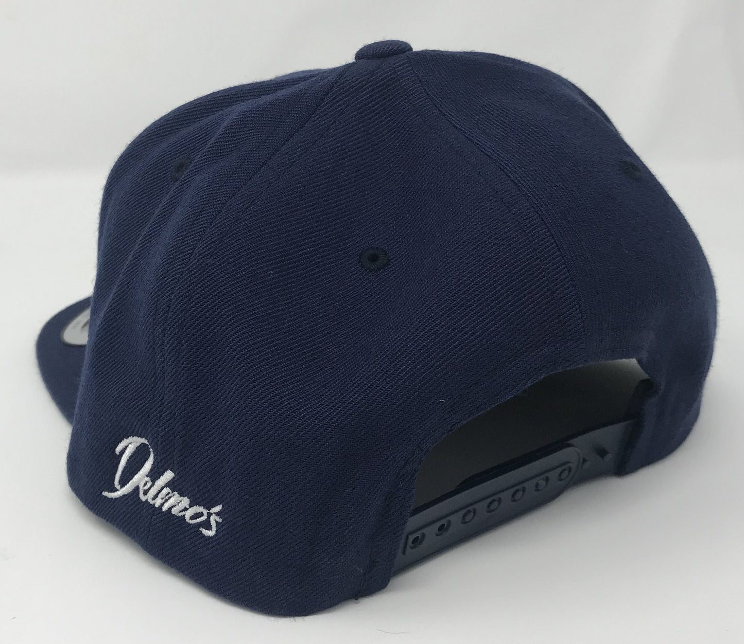 Delmo's "D" Logo Flat Bill Snapback