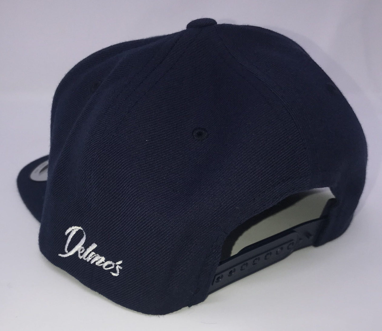 Delmo's "D" Logo Flat Bill Snapback