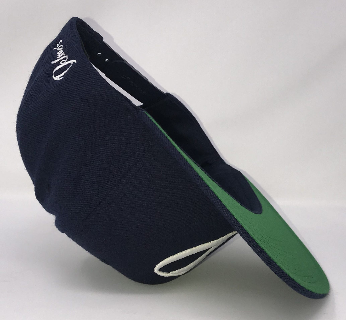 Delmo's "D" Logo Flat Bill Snapback