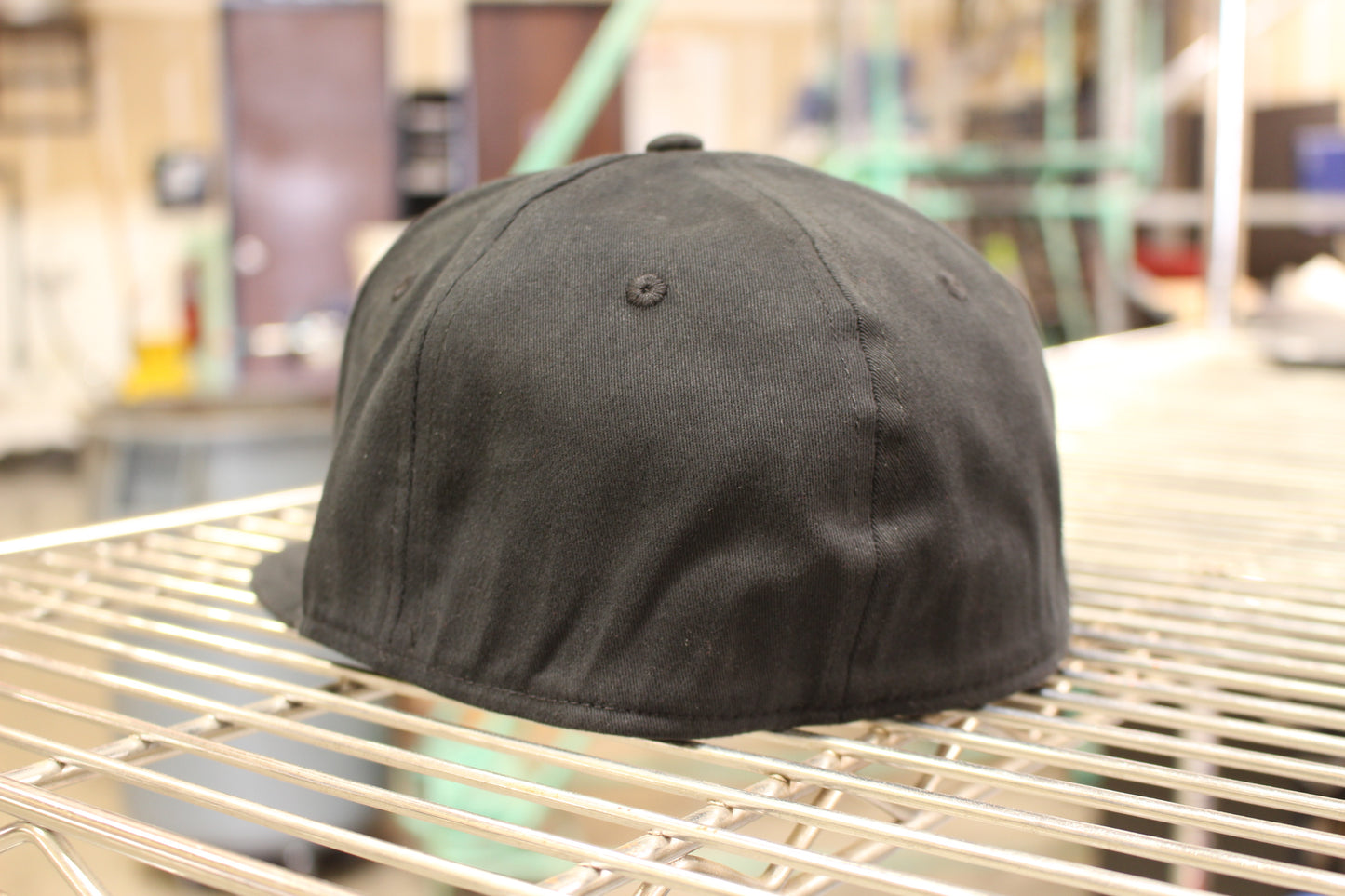 Delmo's Prescott Logo Flat Bill Fitted Black