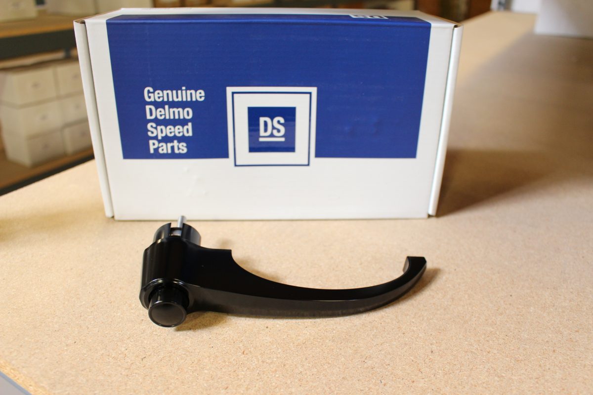 GM C-10 60-66 Aluminum Door Handles; Black Anodize (pair)