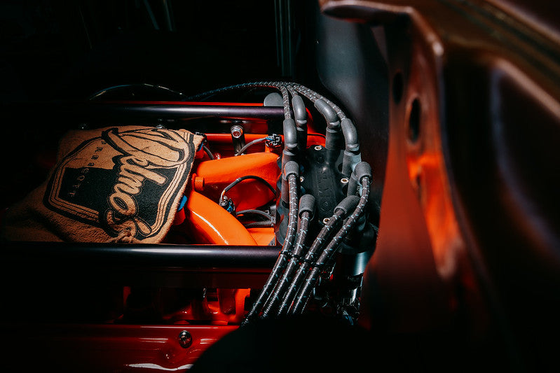Delstributor bracket