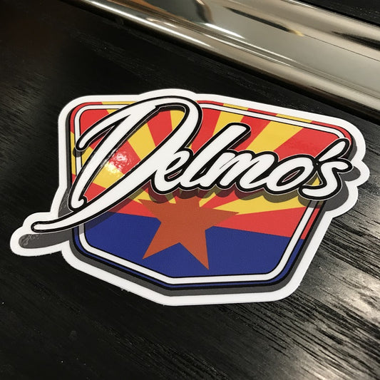 Delmo's 4" Arizona Sticker