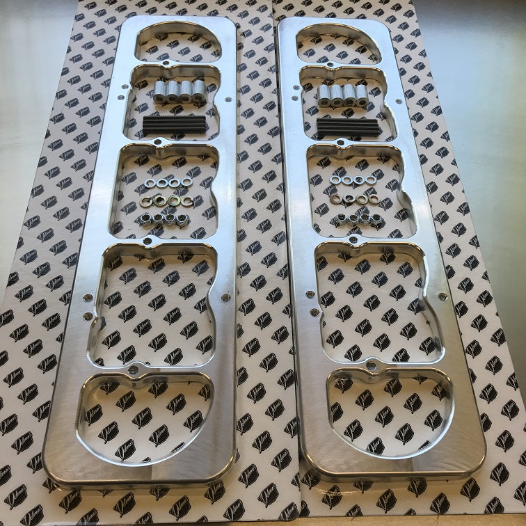 GM "LS" Motor Valve Cover Adapters Fits SB Chevy DelmoSpeed DELMO SPEED