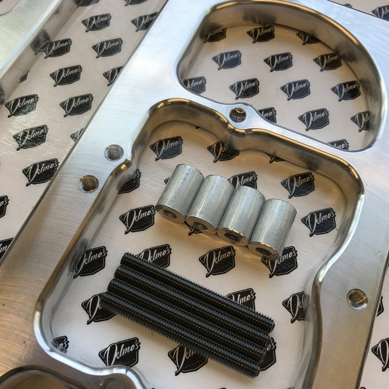 GM "LS" Motor Valve Cover Adapters Fits SB Chevy DelmoSpeed DELMO SPEED