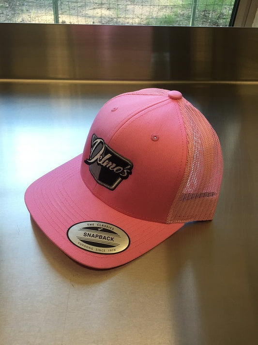 Delmo's Logo Snapback Pink